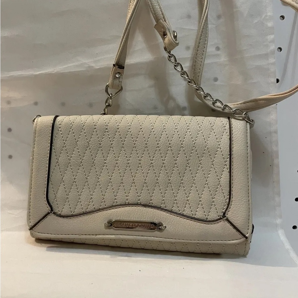 Franco Sarto Crossbody Sarto Purse Wallet Organizer In Ivory 19.00